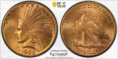 1926 $10 MS63