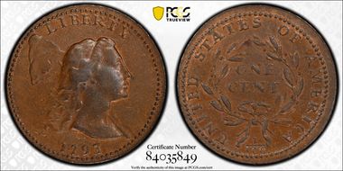 1793 1C Liberty Cap MS62+ BN