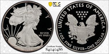 2012-S $1 Silver Eagle 75th Anniversary SF Mint Set First Strike PR70DCAM