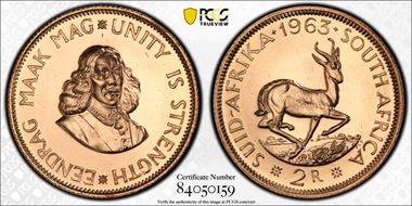 1963 2 Rand PR67CAM