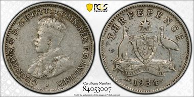 1934/3(m) 3D KM-24  Ag XF45