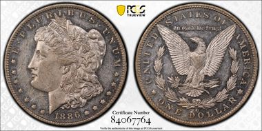 1886-O $1 AU55+