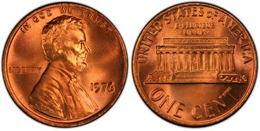1976 1C MS67+ RD