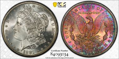 1881-S $1 MS67