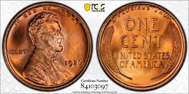 1926 1C MS67+ RD