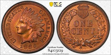 1886 1C Type 2 MS64RD