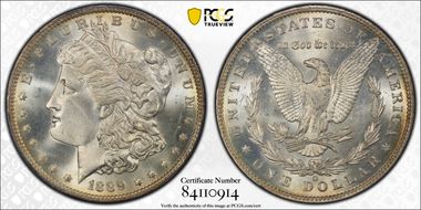 1889-O $1 MS66