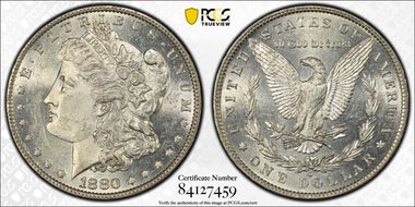 1880-O $1 MS62