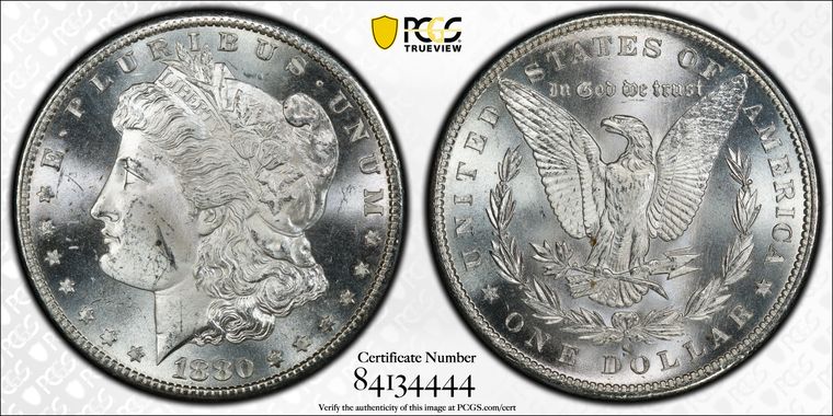 Cert 84134444 - Coin Image