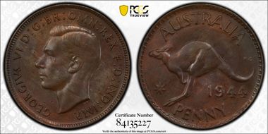 1944 Y. (p) 1D MS64BN