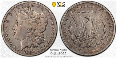 1889-CC $1 VF30