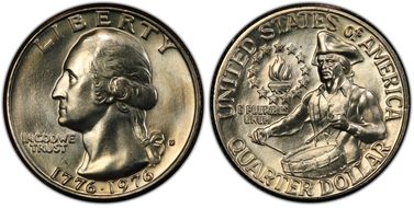 1976-D 25C Clad MS67+