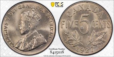 1927 5C MS65