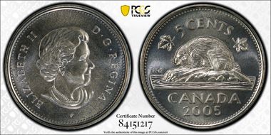 2005-P 5C MS67
