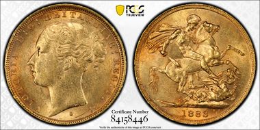 1883-S Sov S-3858E St. George MS61