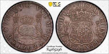 1769-Mo MF 8 R Yon-M8-69 Calico-1095 AU50