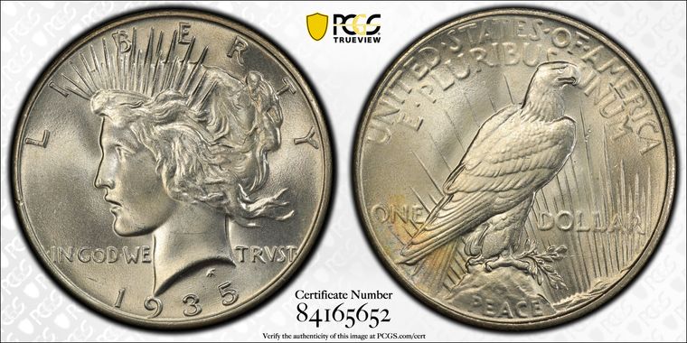 Cert 84165652 - Coin Image