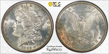 1882-S $1 MS65