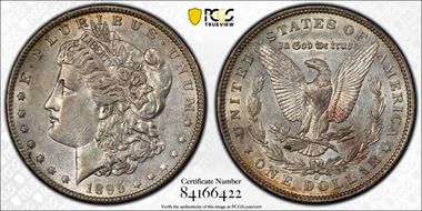 1895-O $1 AU53
