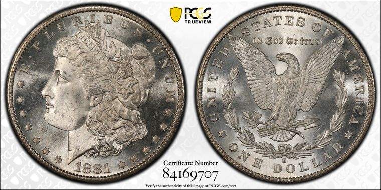 Cert 84169707 - Coin Image