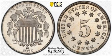1875 5C PR66CAM