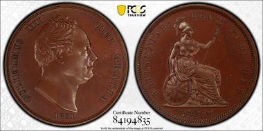1831 1D S-3845 Bronzed PR66