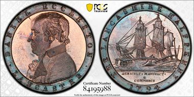 1794 Tk 1/2D DH-58 Lancashire, Lancaster MS64RB