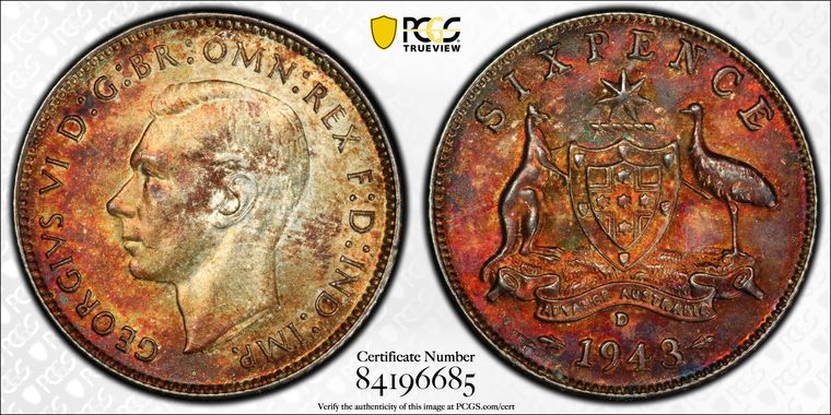 Cert 84196685 - Coin Image