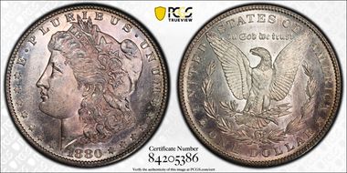 1880-S $1 MS63