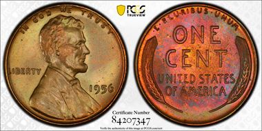1956 1C MS66BN