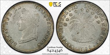 1854-PTS MF 4 Sol AU58