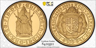 1989 1/2 Sov 500th Anniv. Sov. S-SB3  Au PR70DCAM