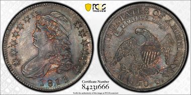 1811/10 50C O-101 MS64+