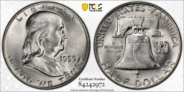 1959 50C "Bugs Bunny" FS-401 MS64FBL