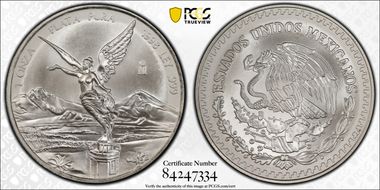 1998-Mo Onza Libertad Ag MS69