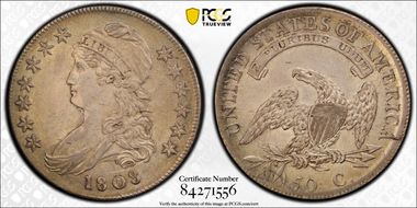 1808 50C O-109a AU55