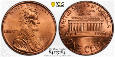 2000 1C Wide AM, FS-901 MS67RD