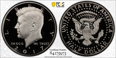 2017-S 50C First Day of Issue PR70DCAM