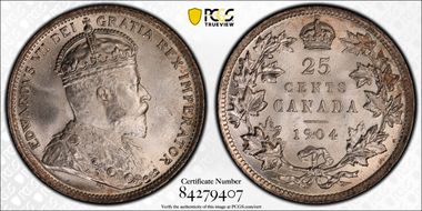 1904 25C MS65
