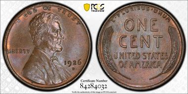 1926-D 1C MS65BN