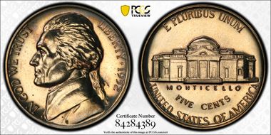 1952 5C Re-Engraved Obv Design FS-403 PR65