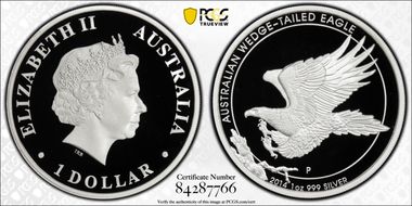 2014-P $1 Wedge-Tailed Eagle PR70DCAM