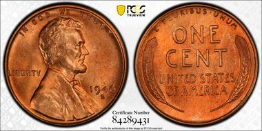 1946-S 1C MS67RD