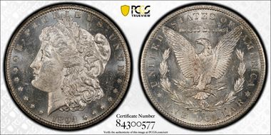 1894-S $1 MS63PL