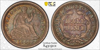 1849/6 H10C Overdate, FS-302 XF45