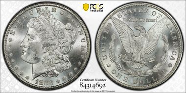 1883-CC $1 MS63