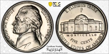 1942-P 5C Silver PR65