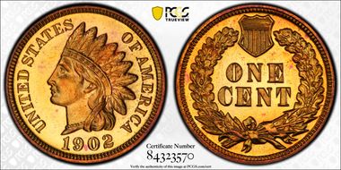 1902 1C PR67CAM