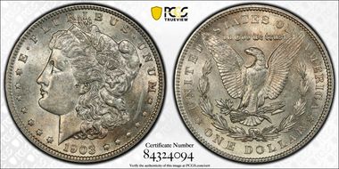 1903 $1 MS61