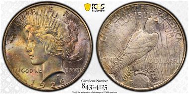 1926-D $1 MS64